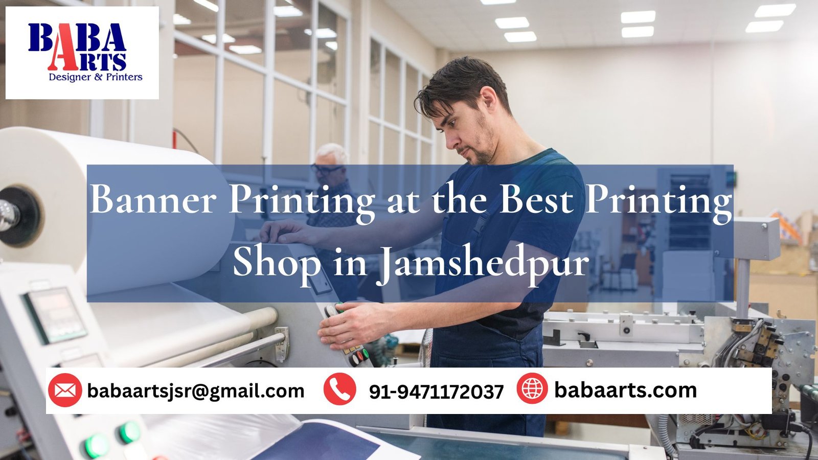 Banner Printing at the Best Printing Shop in Jamshedpur