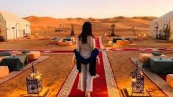 Exclusive Golden Desert Safari luxury setup in Dubai