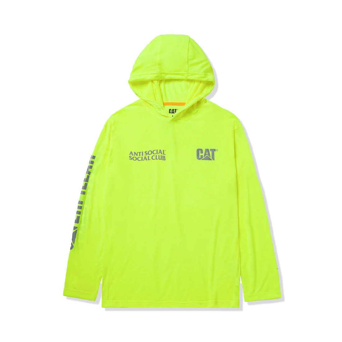 Premium CAT Enhanced Hoodie Hi Vis Yellow