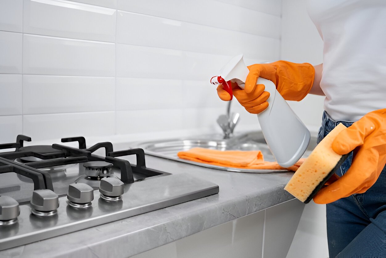 Deep kitchen cleaning services