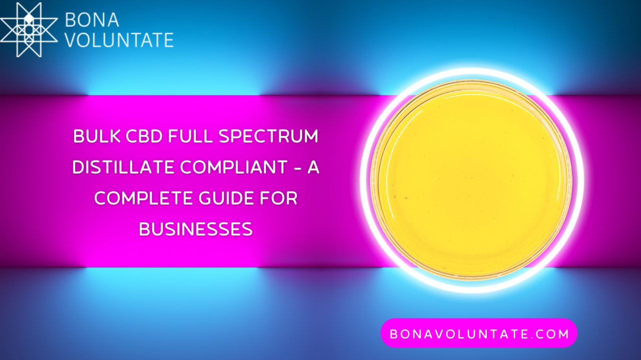 bulk cbd full spectrum distillate compliant
