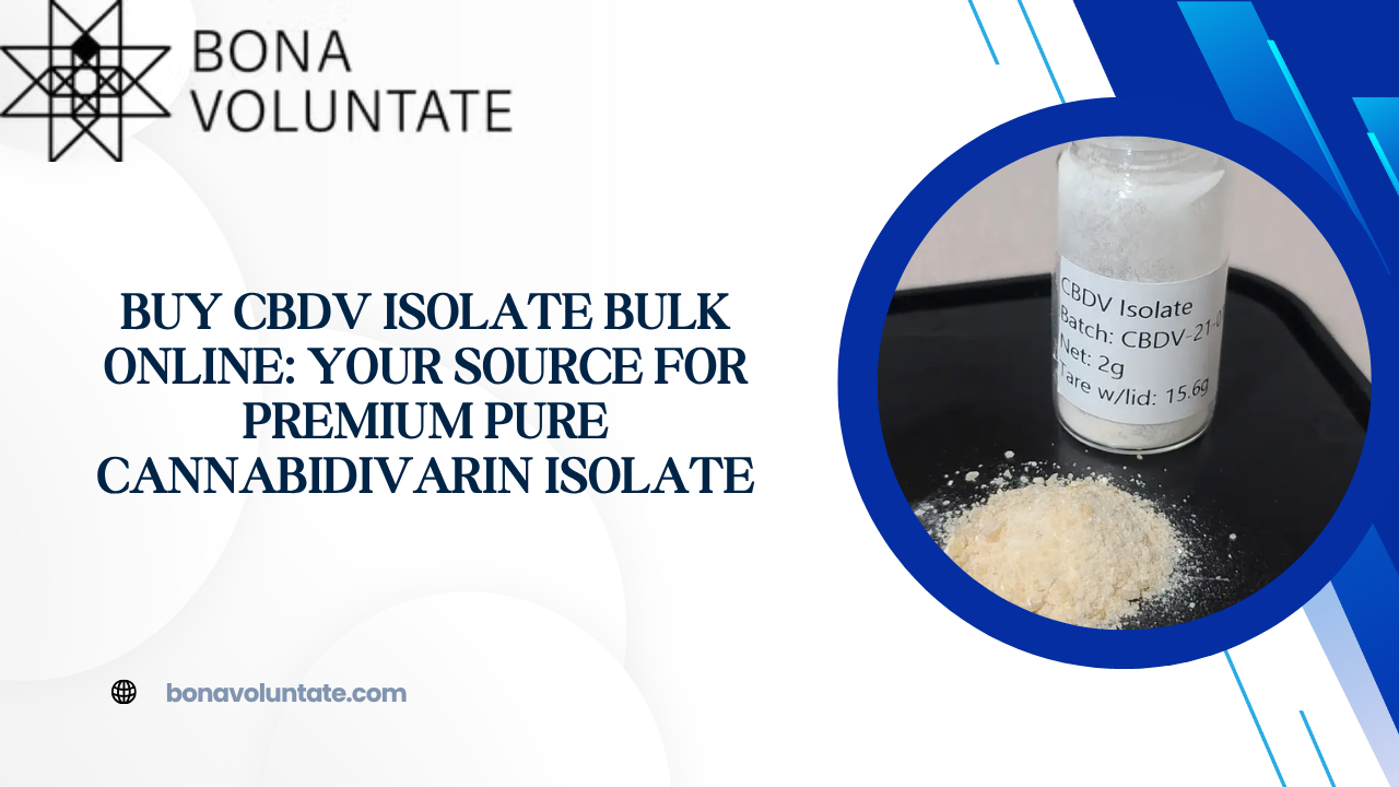 Buy CBDv Isolate Bulk Online