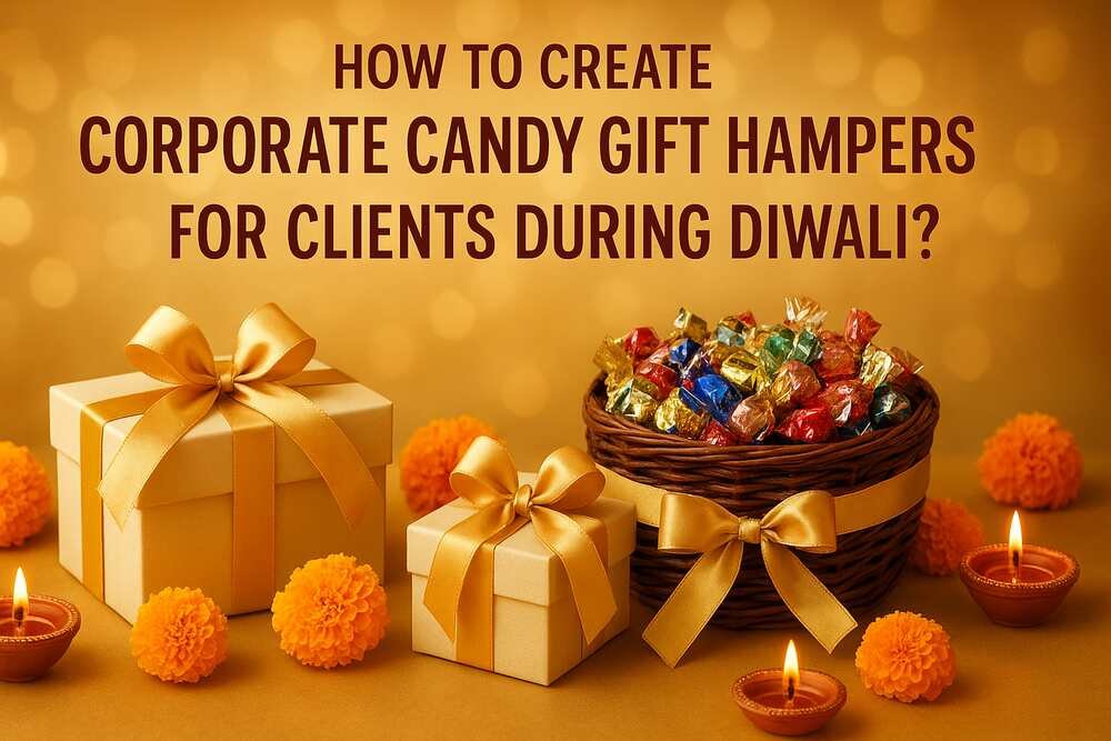 Candy Gift Hampers for Clients During Diwali