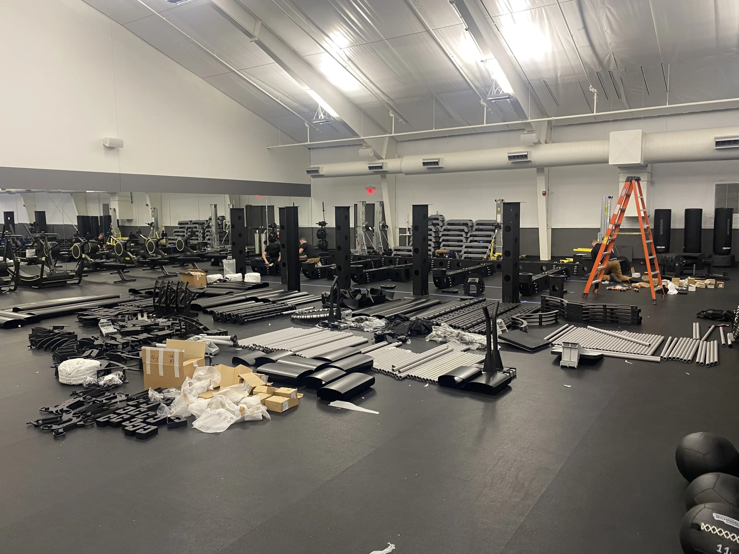gym equipment installation