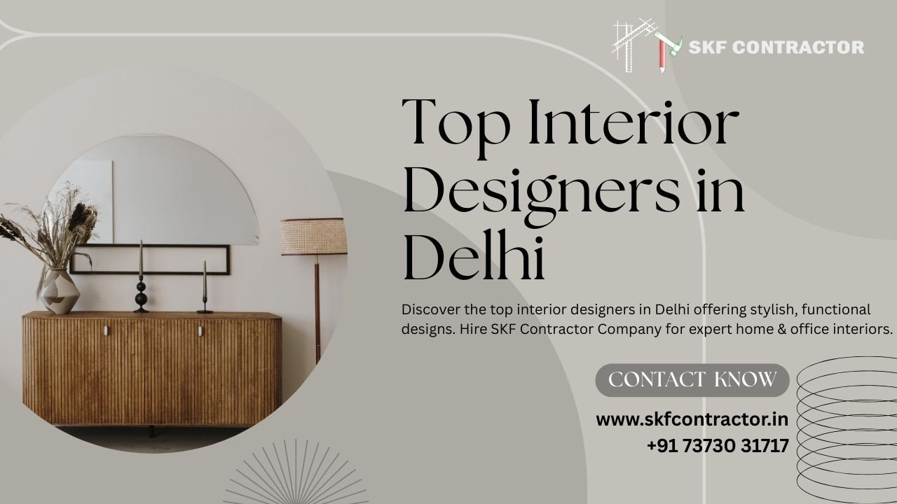 Top Interior Designers in Delhi