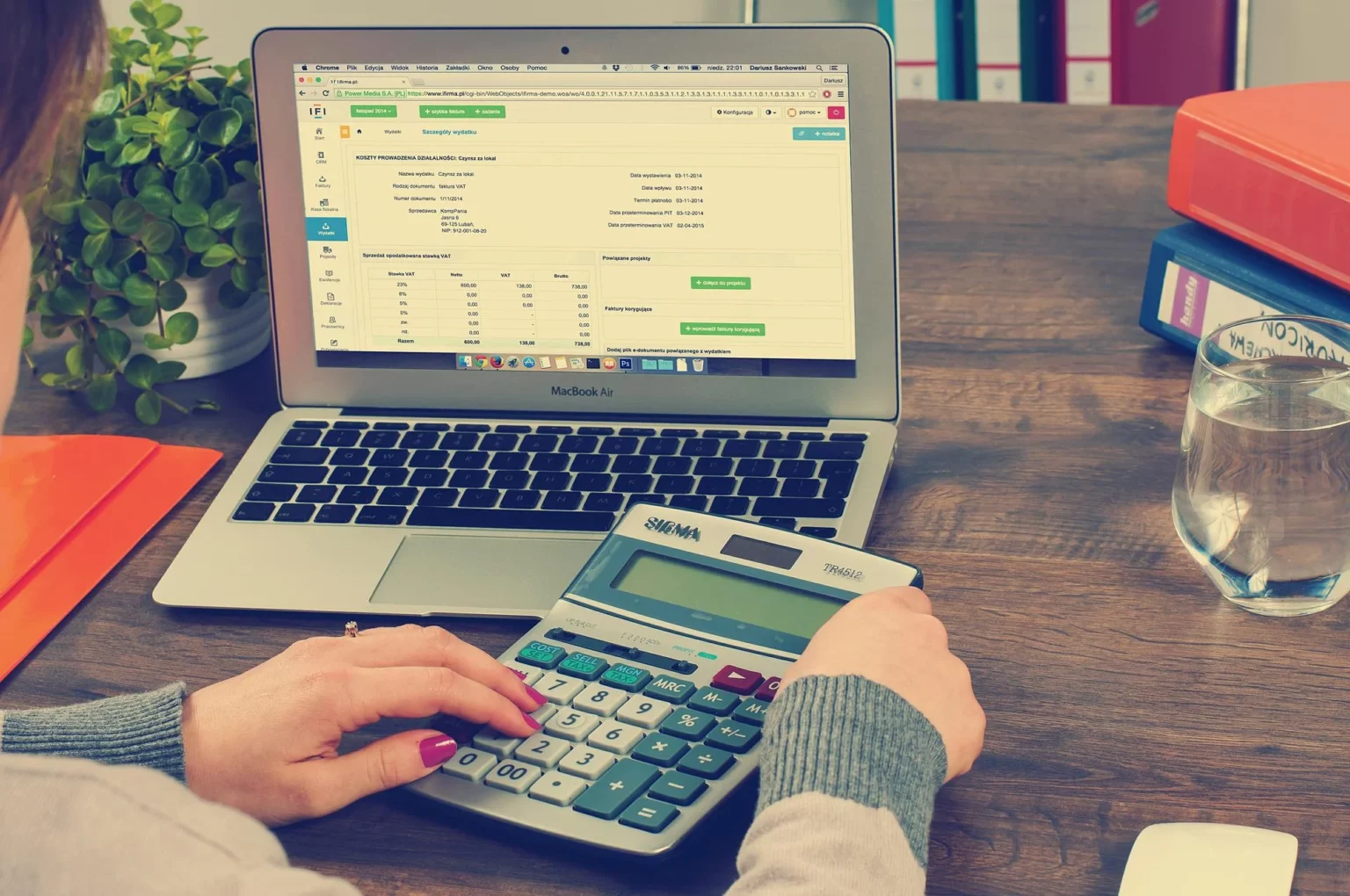 Virtual bookkeeping