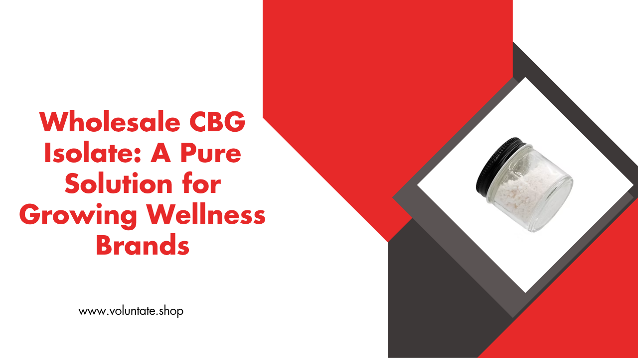 Wholesale cbg isolate