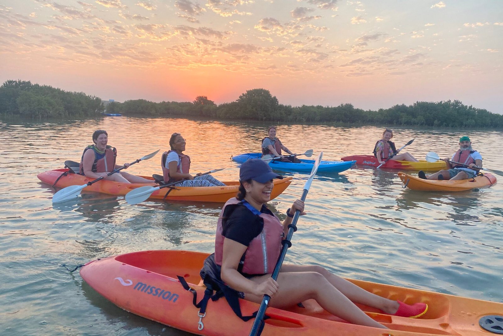 Kayaking tours in Qatar