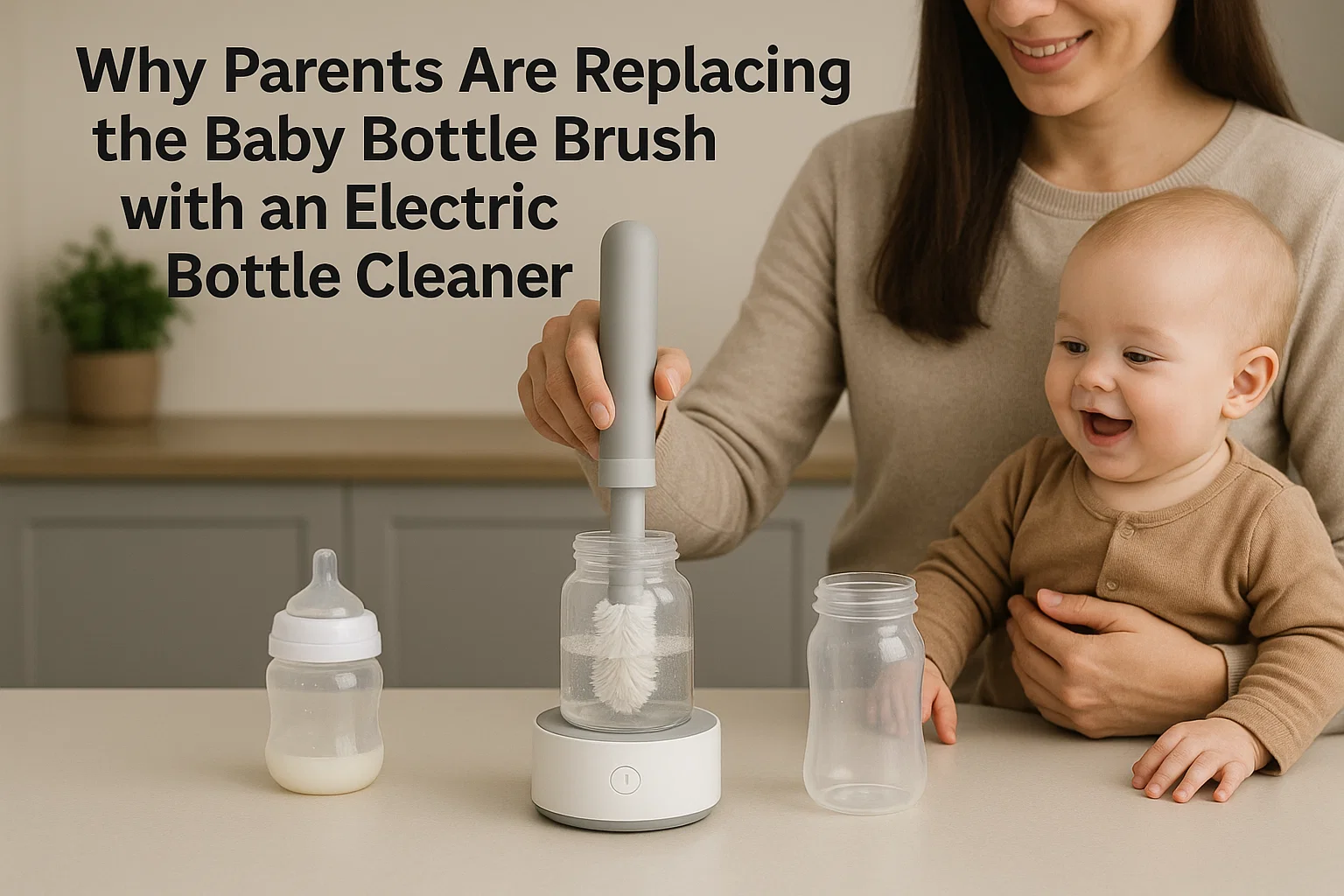 electric bottle cleaner