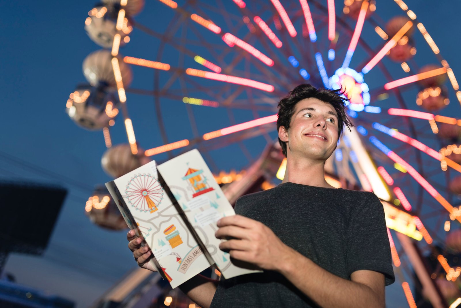 Amusement theme park